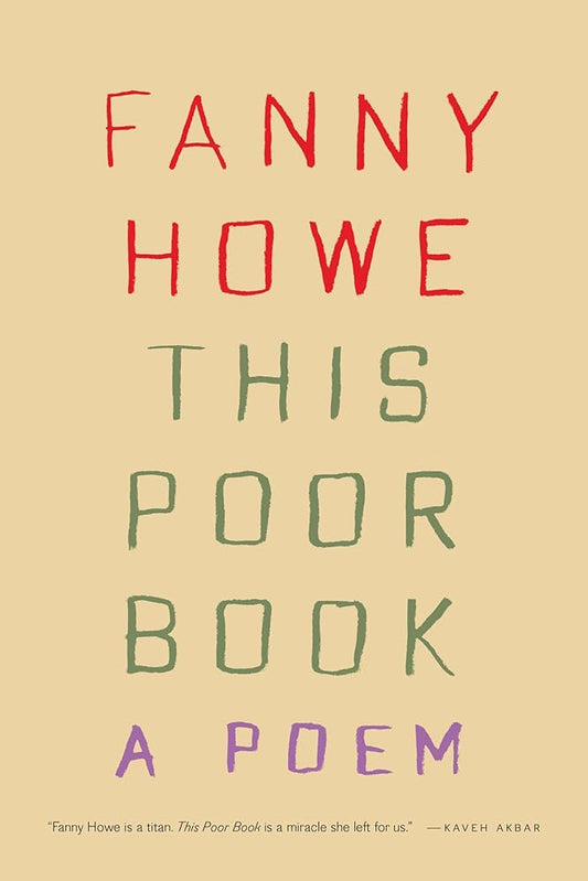 This Poor Book: A Poem cover image