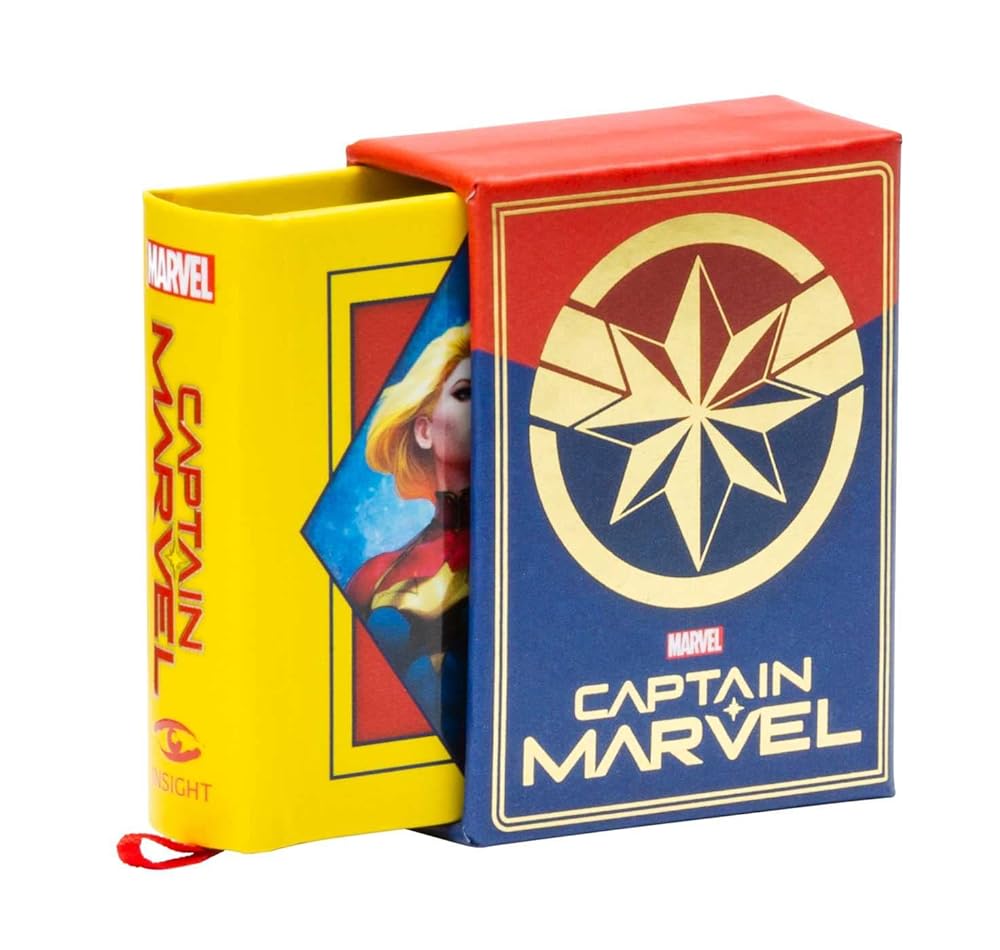 Captain Marvel: The Tiny Book of Earth's Mightiest Hero: (Art of Captain Marvel, Carol Danvers, Official Marvel Gift) cover image