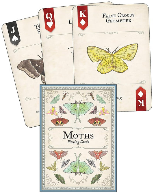Moths Playing Cards (Art of Nature) cover image