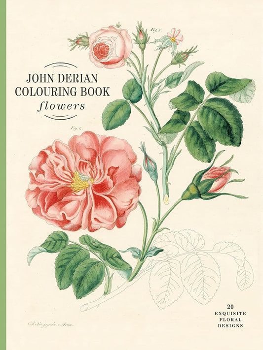 John Derian Colouring Book: Flowers cover image