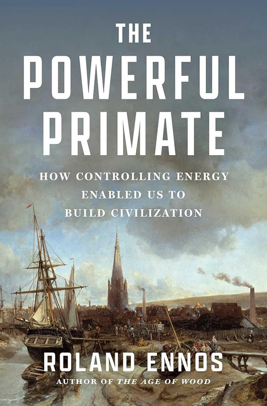 The Powerful Primate: How Controlling Energy Enabled Us to Build Civilization cover image