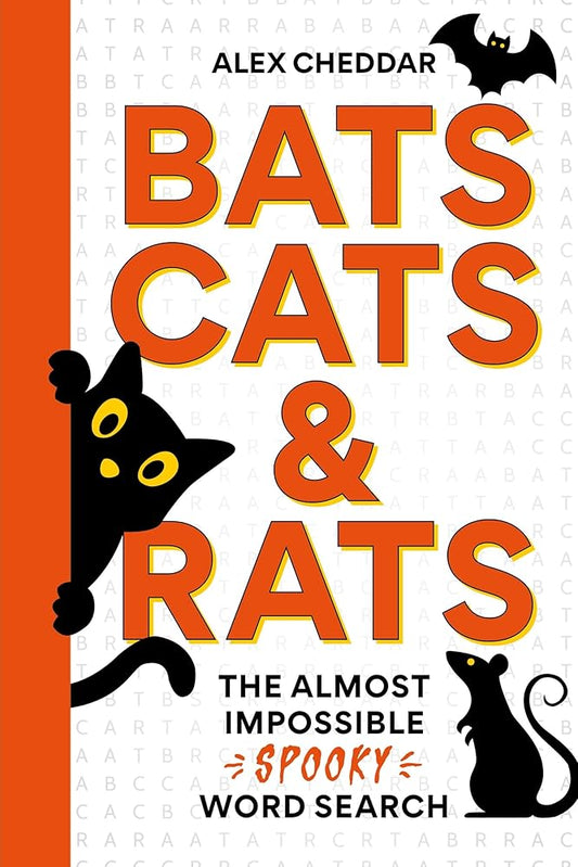 Bats, Cats and Rats: The Almost Impossible Spooky Word Search cover image