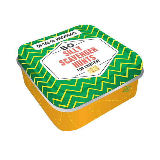 On-the-Go Amusements: 50 Silly Scavenger Hunts for Everyone cover image