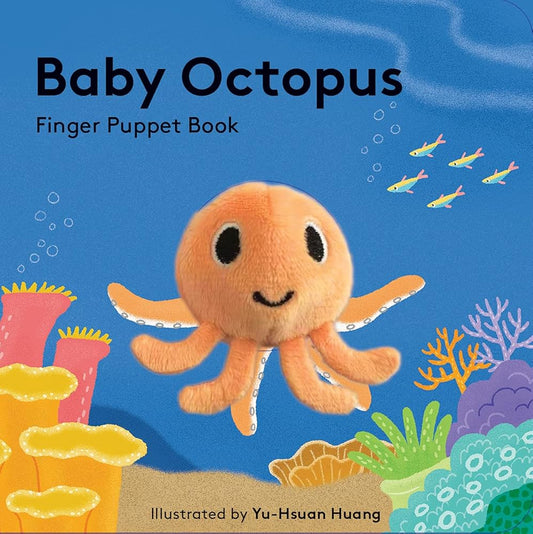 Baby Octopus: Finger Puppet Book cover image