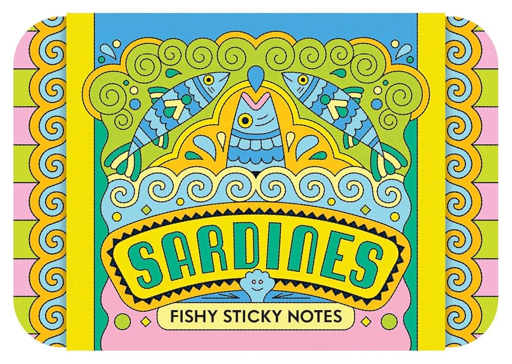 Sardines Fishy Sticky Notes cover image