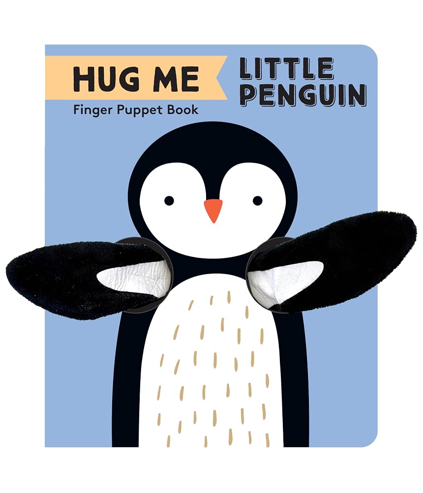 Hug Me Little Penguin: Finger Puppet Book (Little Finger Puppet) cover image