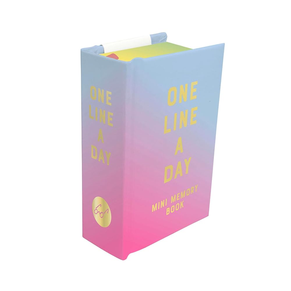 Radiant Glow Mini One Line a Day: A One-Year Memory Book cover image