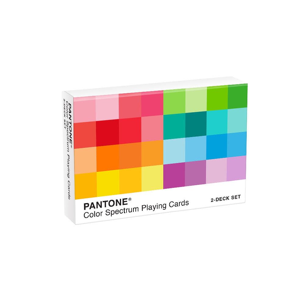 Pantone Color Spectrum Playing Cards: 2-Deck Set cover image