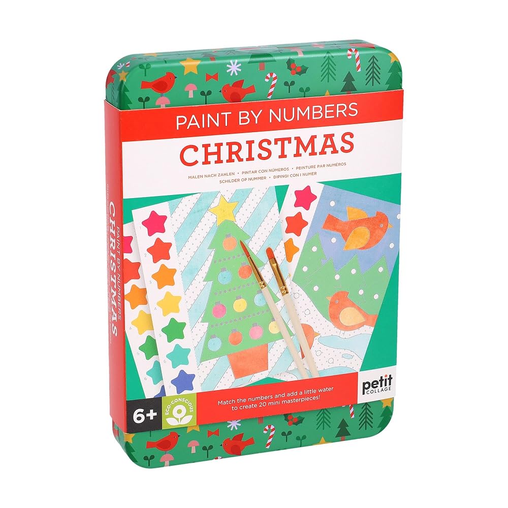 Paint by Numbers: Christmas cover image
