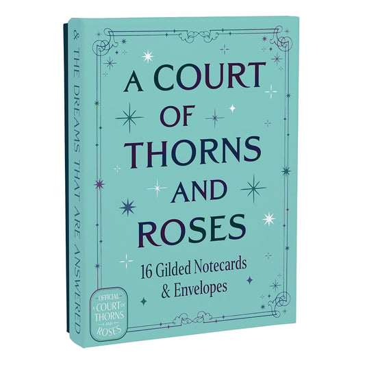 A Court of Thorns and Roses Official Gilded Notecards: 16 Notecards & Envelopes cover image