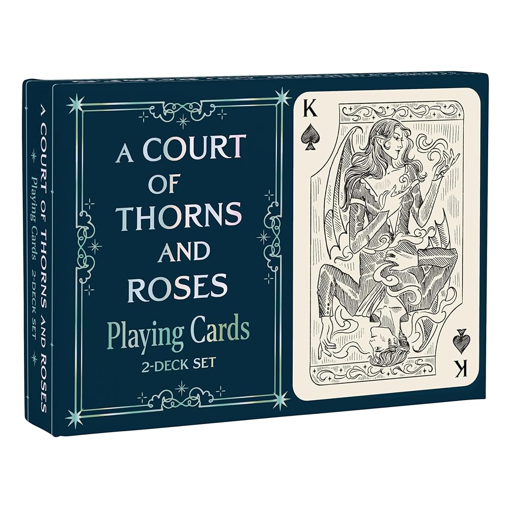 A Court of Thorns and Roses Official Playing Card Set (Night Court Inner Circle): 2-Deck Set cover image