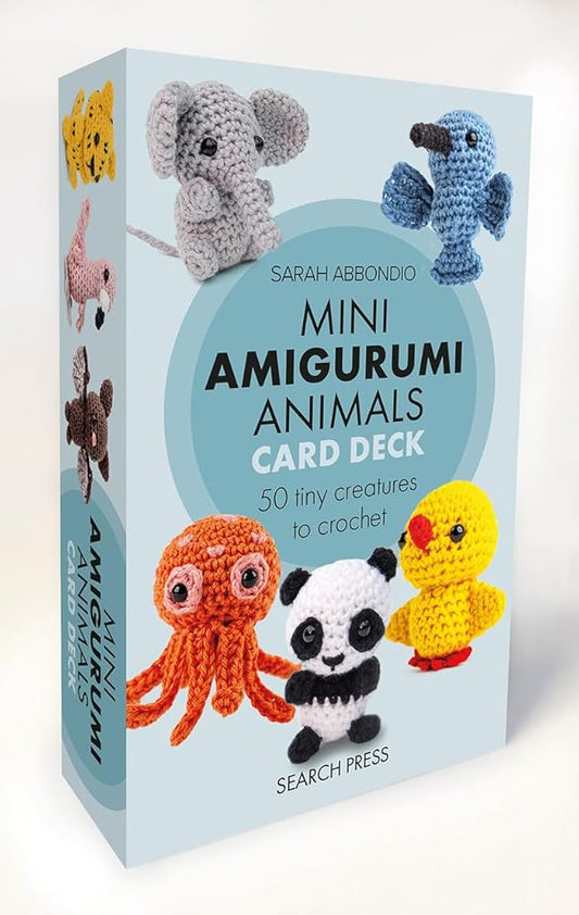 Mini Amigurumi Animals Card Deck: 50 tiny creatures to crochet cover image