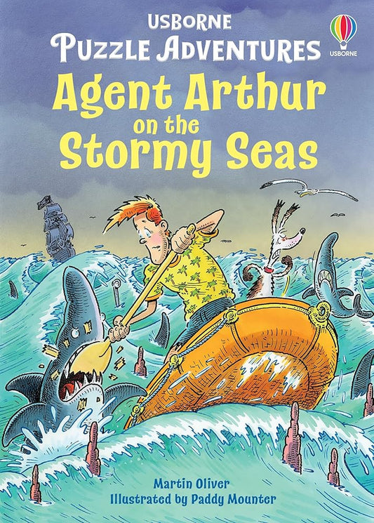 Agent Arthur on the Stormy Seas (Puzzle Adventures) cover image