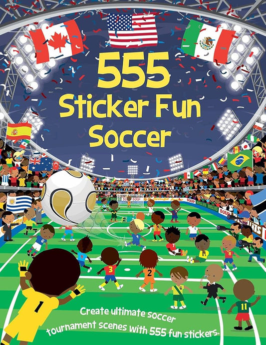 555 Sticker Fun - Soccer cover image