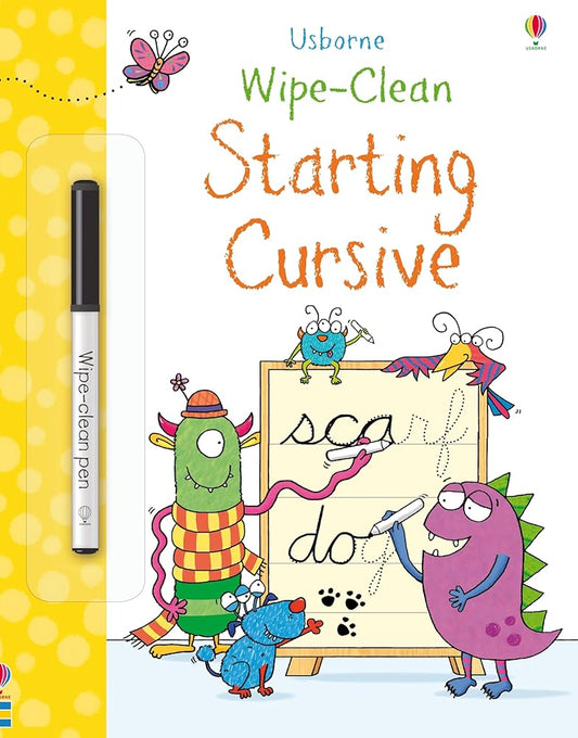 Wipe-Clean Starting Cursive cover image