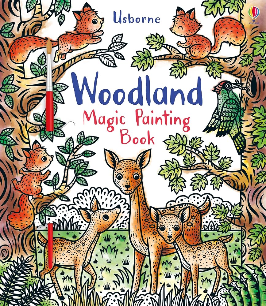 Woodland Magic Painting Book cover image