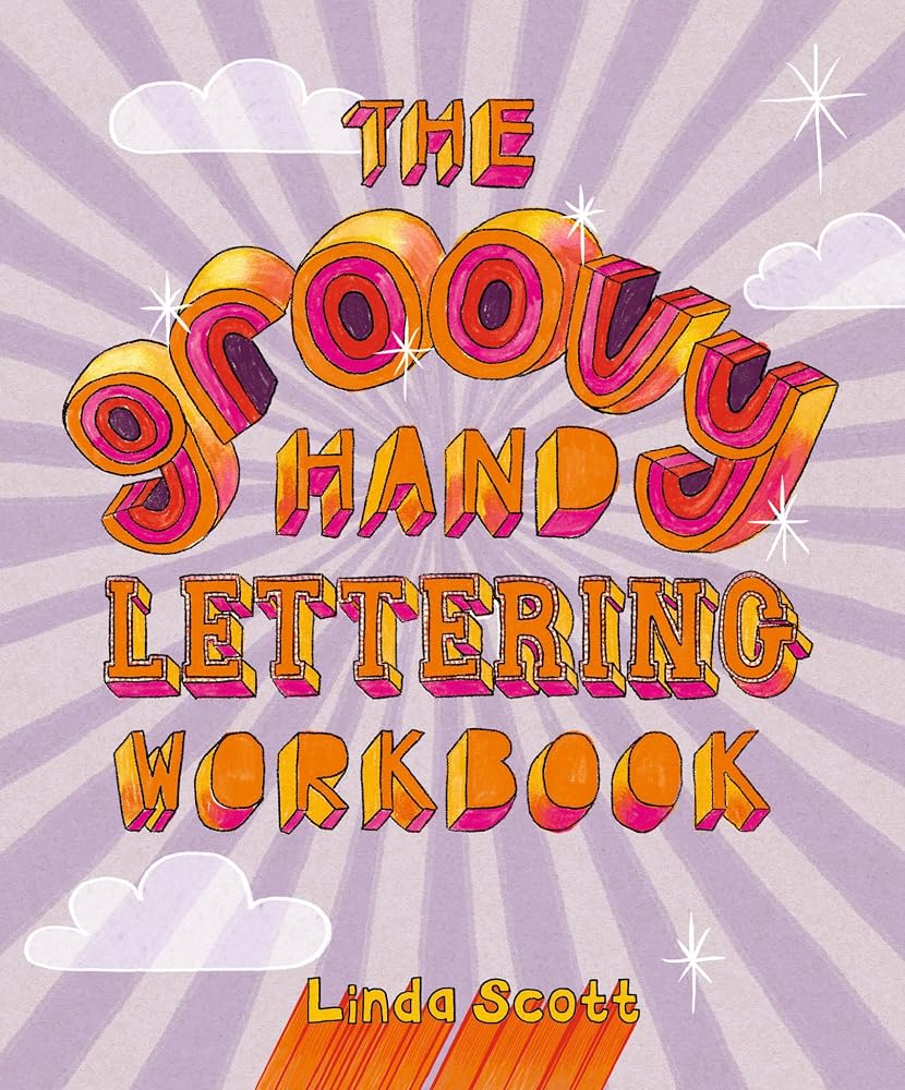 The Groovy Hand Lettering Workbook cover image