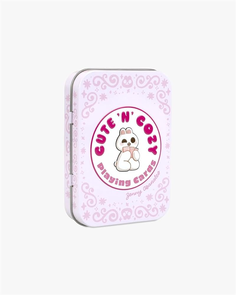 Cute 'n' Cozy Playing Cards: Have fun with friends, or relax on your own, with the cutest deck of cards around! cover image