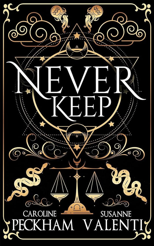 Never Keep (Book 1 in the Sins of the Zodiac series) (1) (Zodiac Academy) cover image