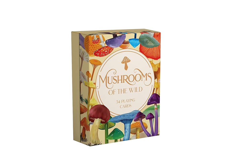 Mushrooms of the Wild: 54 playing cards cover image
