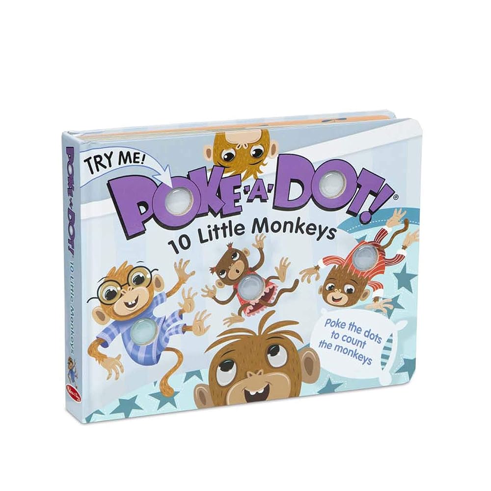 Poke-a-Dot: 10 Little Monkeys cover image