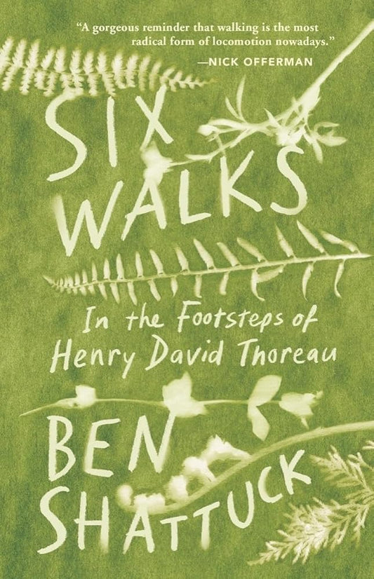 Six Walks: In the Footsteps of Henry David Thoreau cover image