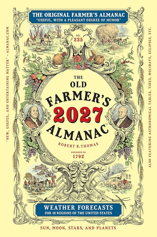 The 2027 Old Farmer's Almanac Trade Edition cover image
