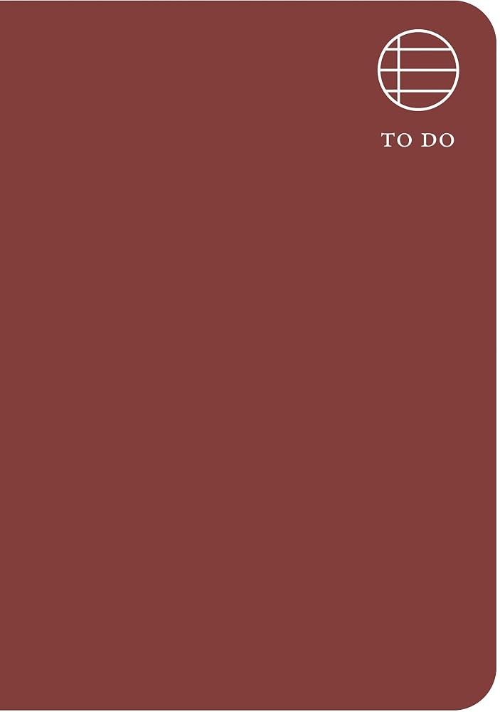 Garnet Pocket To Do Notebook (Original Softcover Today Planners) cover image