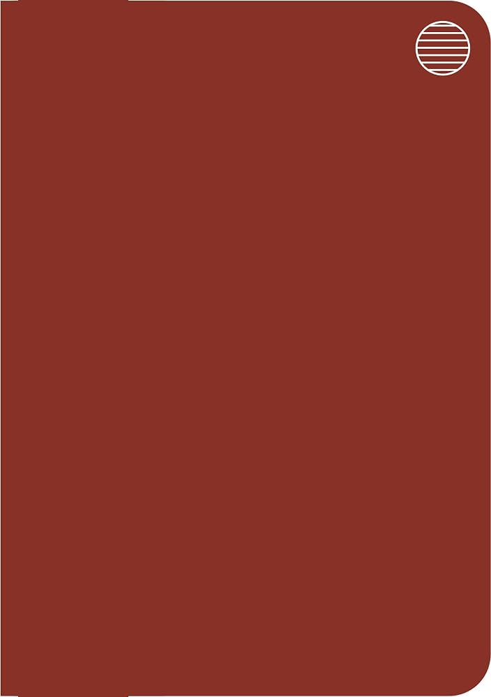 Garnet B6 Lined Notebook (Original Softcover Notebooks) cover image