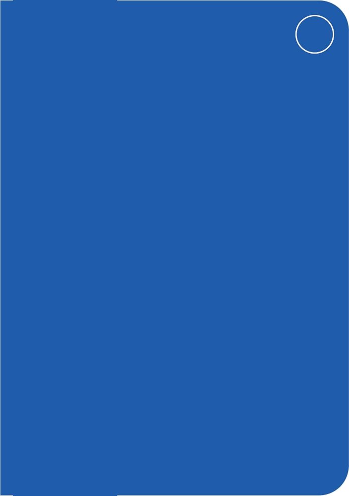 Cornflower Blue B6 Blank Notebook (Original Softcover Notebooks) cover image