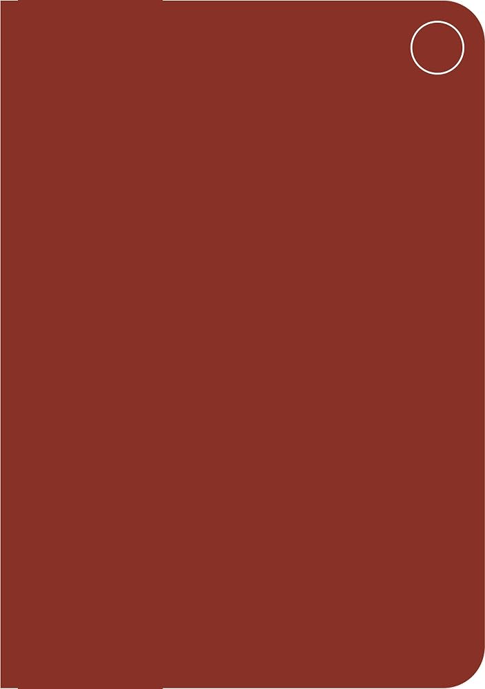 Garnet Pocket Blank Notebook (Original Softcover Notebooks) cover image