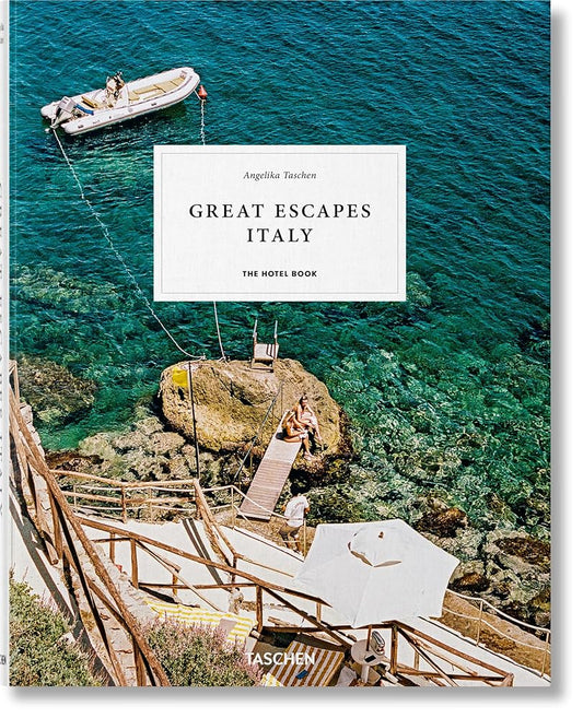 Great Escapes Italy. The Hotel Book: Mehrsprachige Ausgabe (Jumbo) cover image