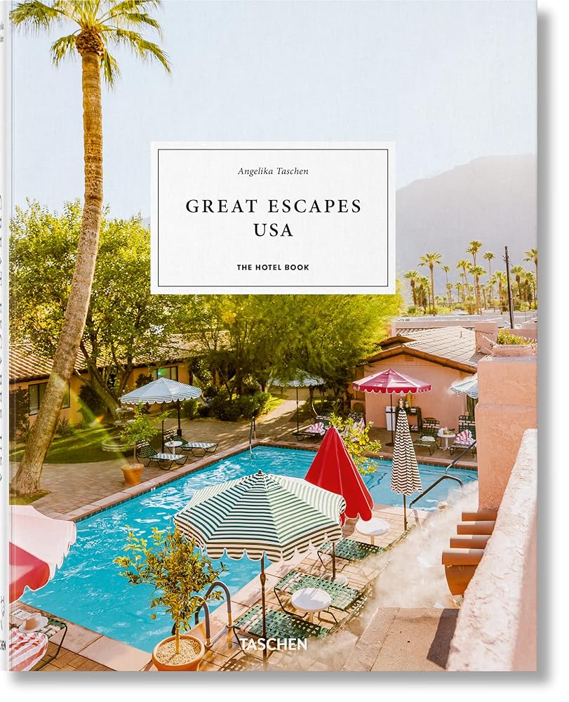 Great Escapes USA. The Hotel Book: Mehrsprachige Ausgabe (Jumbo) cover image