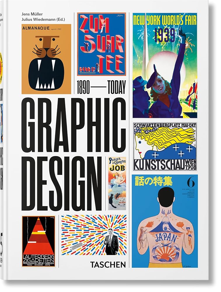 The History of Graphic Design. 45th Ed.: Mehrsprachige Ausgabe (40th Edition) cover image
