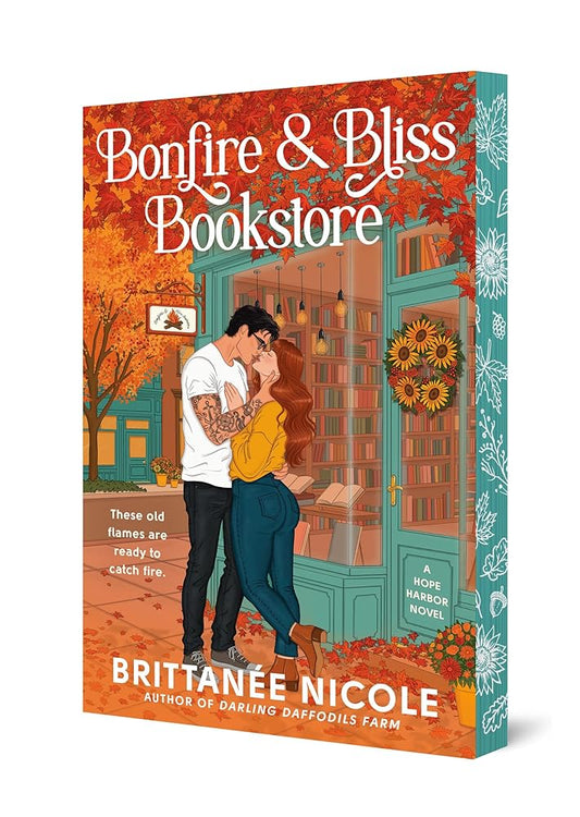 Bonfire and Bliss Bookstore (A Hope Harbor Novel) cover image