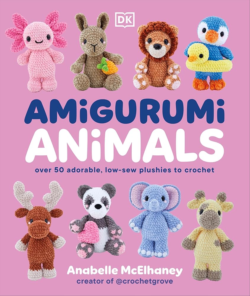 Amigurumi Animals: Over 50 Adorable, Low-sew Plushies to Crochet cover image