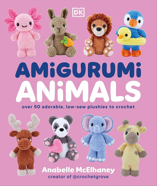 Amigurumi Animals: Over 50 Adorable, Low-sew Plushies to Crochet cover image
