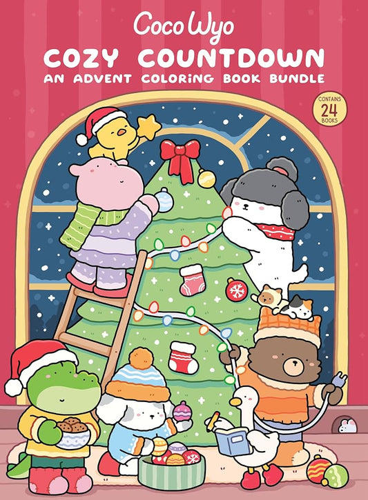 Cozy Countdown: An Advent Coloring Book Bundle cover image