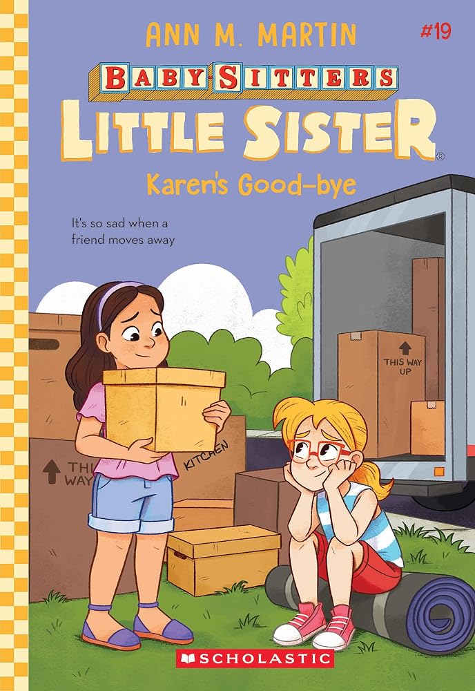 Karen's Good-Bye (Baby-sitters Little Sister #19) cover image
