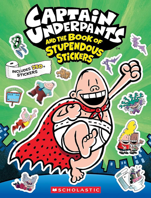 Captain Underpants: The Official Sticker Book cover image