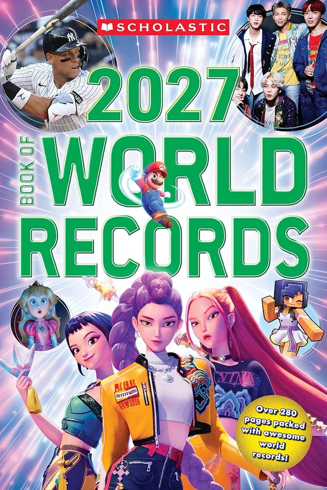 Scholastic Book of World Records 2027 cover image