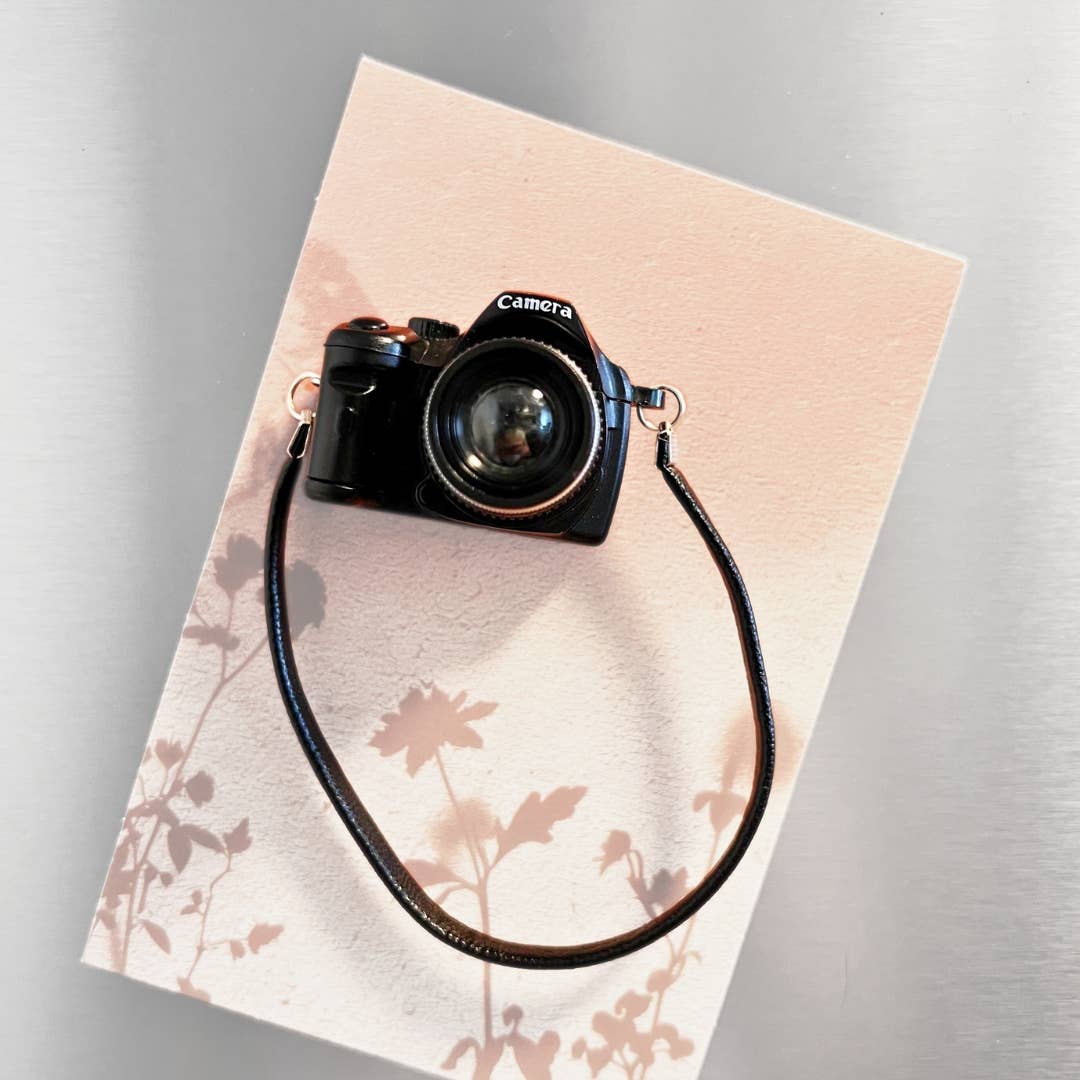 Retro Camera Fridge Magnet for Photographers & Retro Lovers
