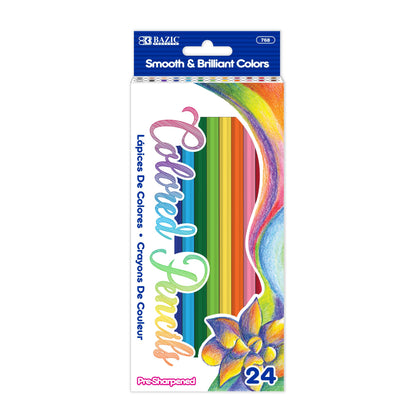 24 Colored Pencils