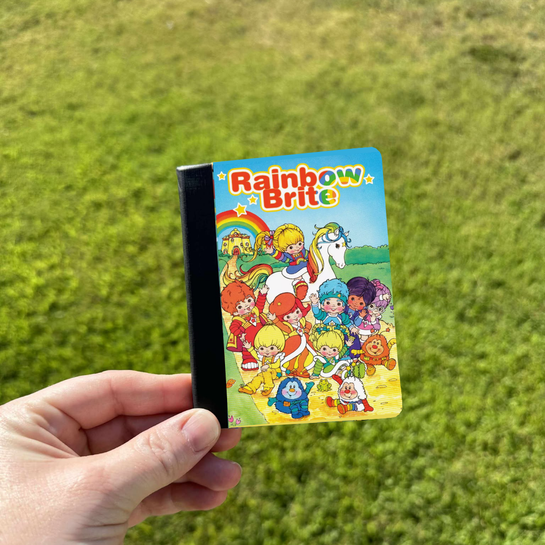 Rainbow & Friends-Mini Composition Notebook Cover