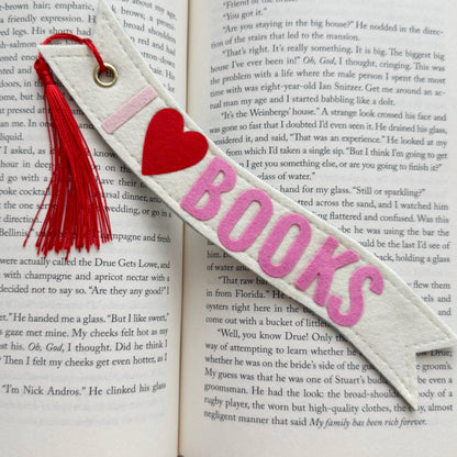 I Love Books Bookmark