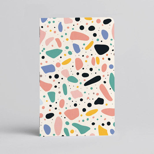 Mosaic Magic Notebook/Journal - Terrazzo Pattern