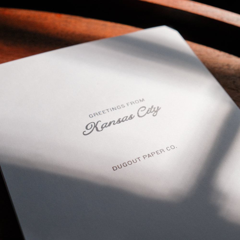 Happy Birthday Greeting Card - Black