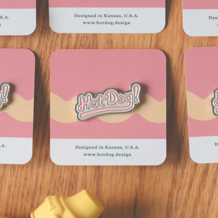 Hot Dog! Enamel Pin