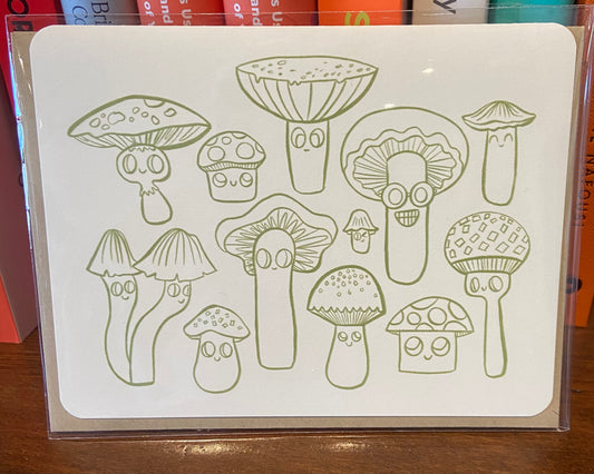 Mushroom People Card