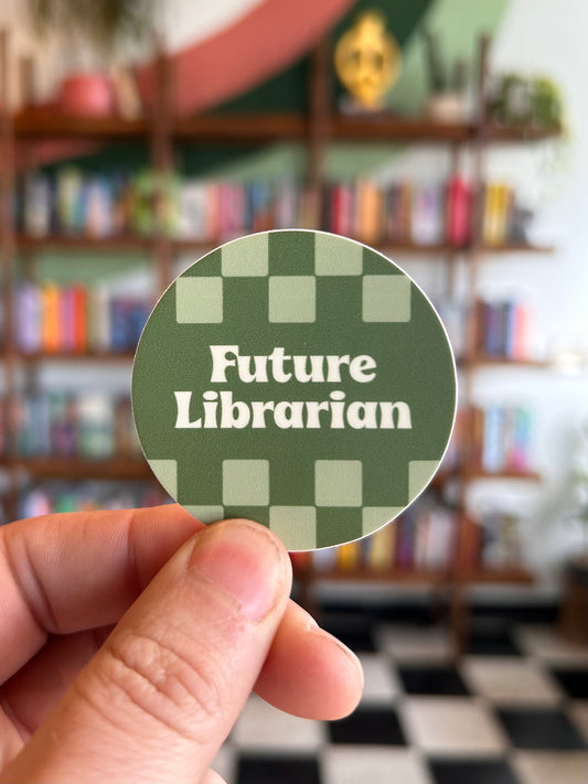 Future Librarian Sticker